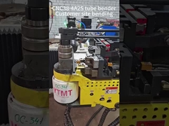 중국 튜브 벤딩 머신 CNC38 서보 벤딩, 푸시 벤딩 및 홀 펀칭 기능, 고품질